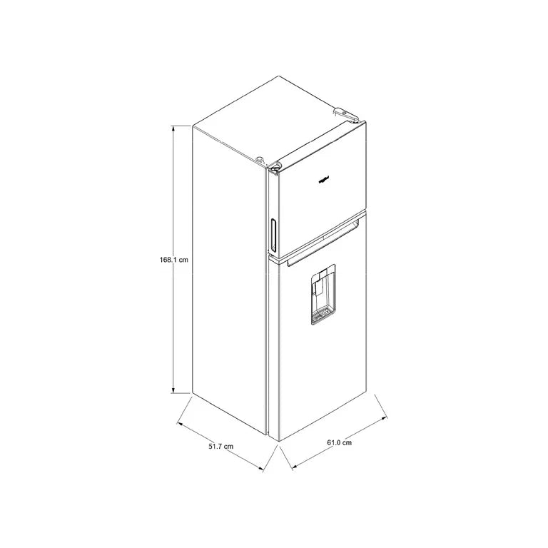 Nevera Whirlpool 11 cu ft
