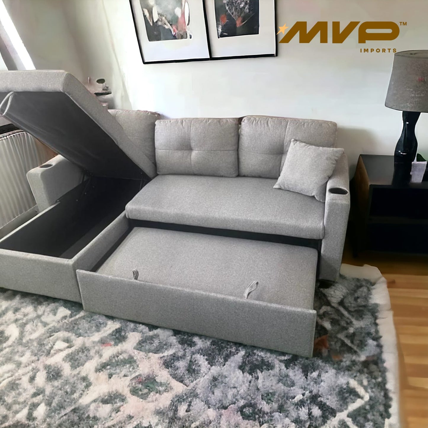 Sofa Chaise & Bed - Modelo: 3003