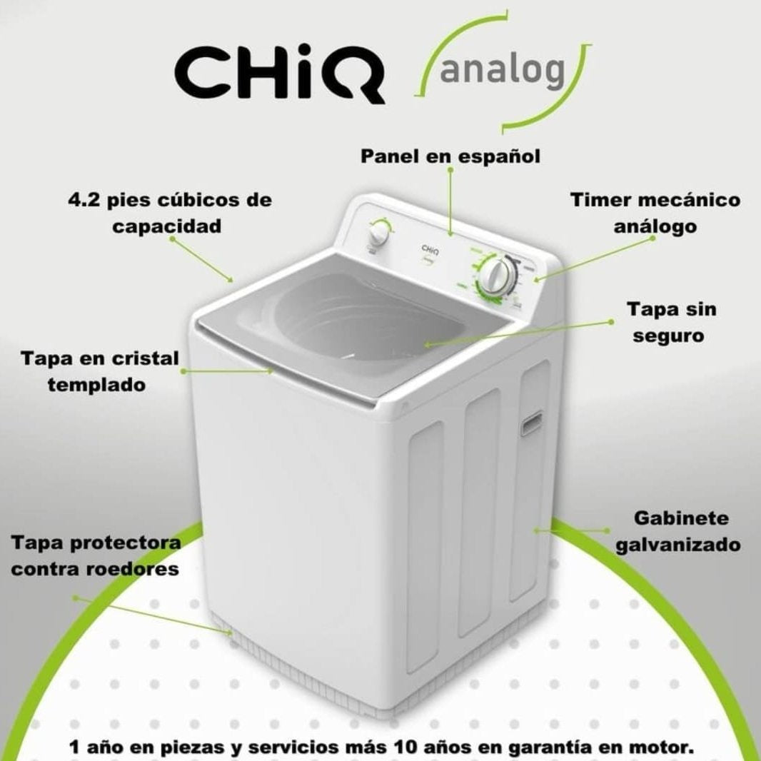 Lavadora Análoga CHIQ