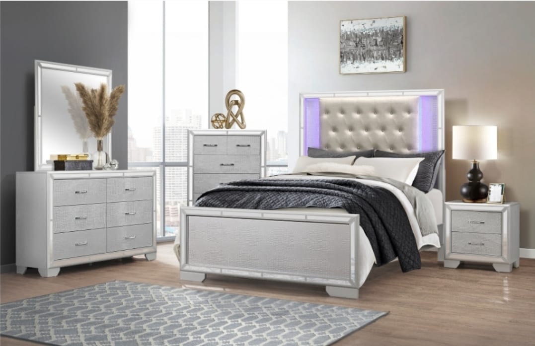 Juego de Cuarto Silver - Modelo: 1428