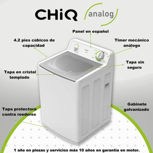 Lavadora Análoga CHIQ